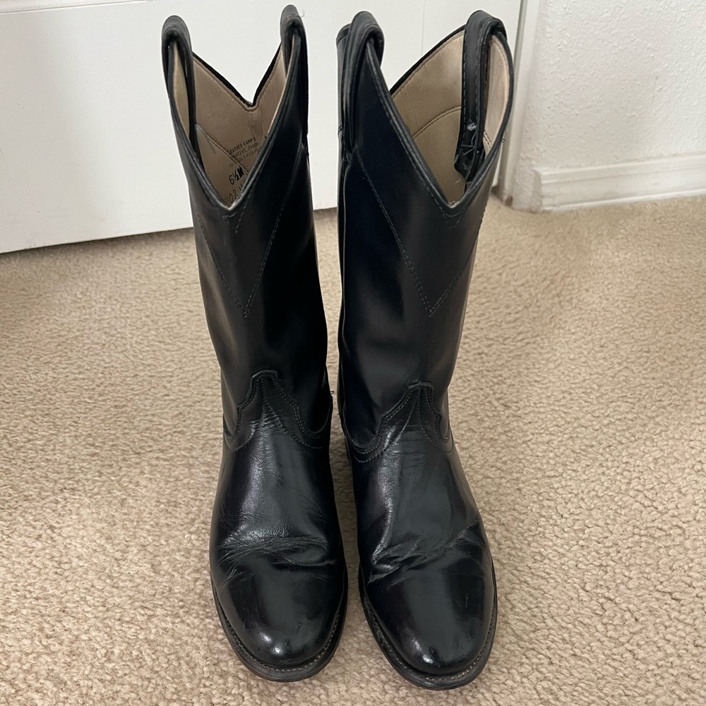 Women’s Boots, 6.5 medium, Dark Navy, Ropers